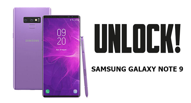 Mở khóa mạng Samsung Note 9 Sprint